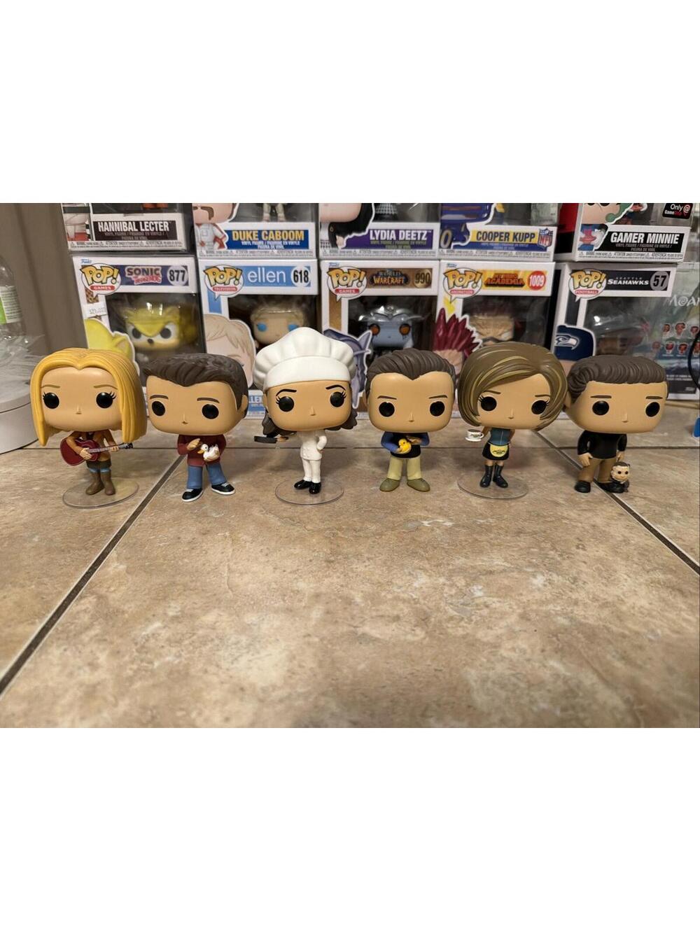 Funko Pop! Vinyl: “OG” Friends Complete Set of 6 Vinyl Figures (OOB)